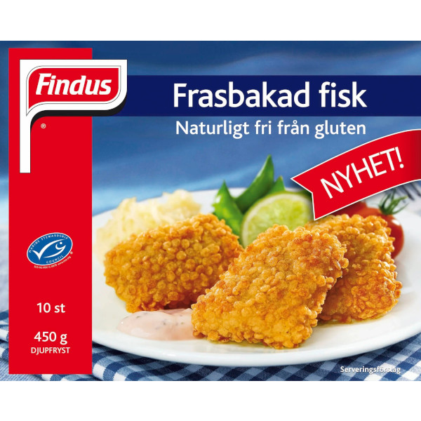 Findus Frasbakad Fisk