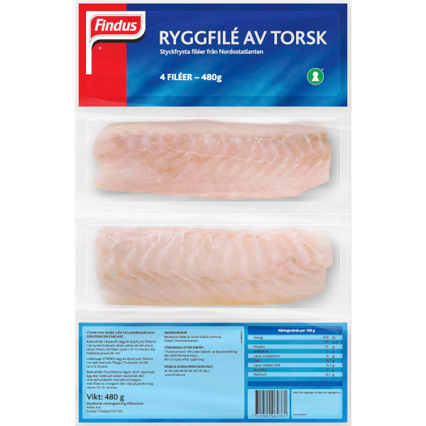 Findus Ryggfilé Torsk