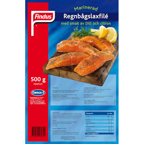 Findus Regnbågslaxfilé Dill & Citron