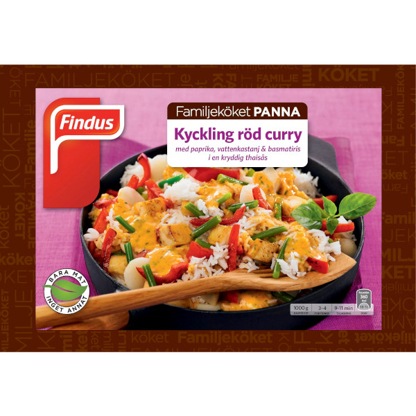Findus Kyckling Röd Curry