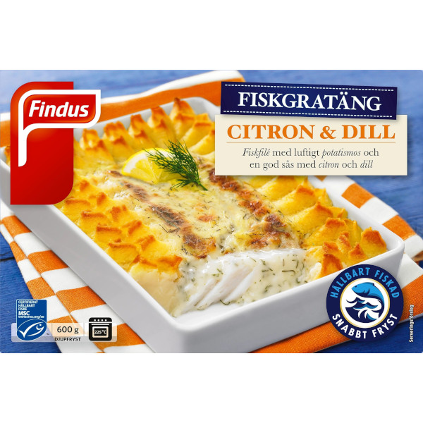 Findus Fiskgratäng Citron & Dill