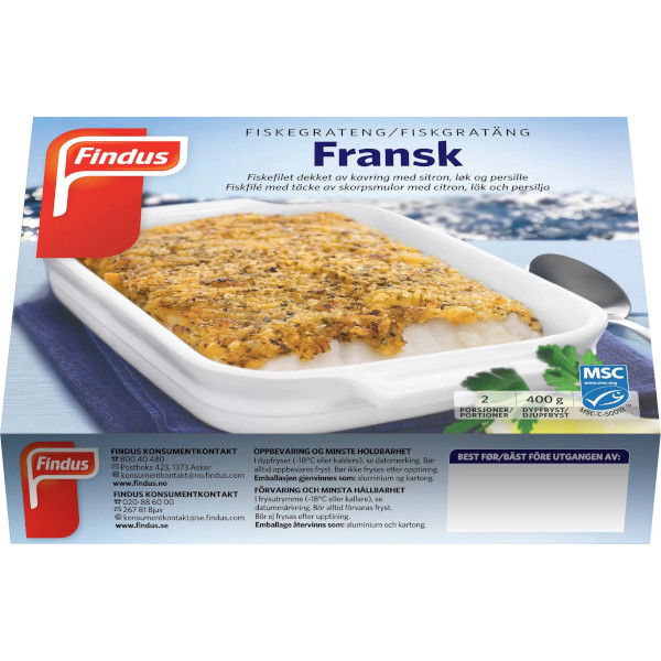 Findus Fiskgratäng Fransk