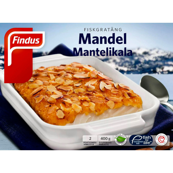 Findus Fiskgratäng Mandel