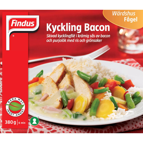 Findus Wärdshus Kyckling Bacon