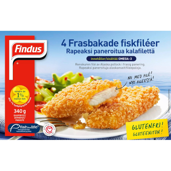 Findus Fiskfiléer Frasbakade