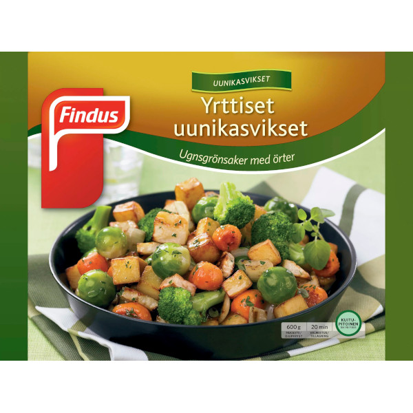 Findus Ugnsgrönsaker Örter