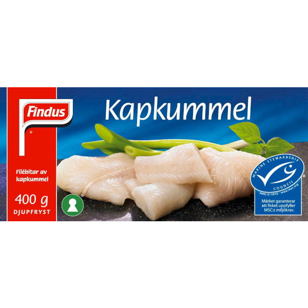Findus Kapkummel Filébitar