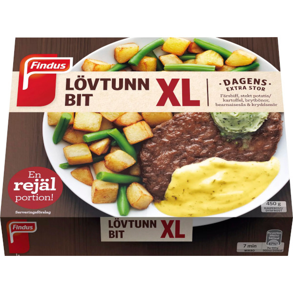 Findus Dagens Lövtunn Bit XL