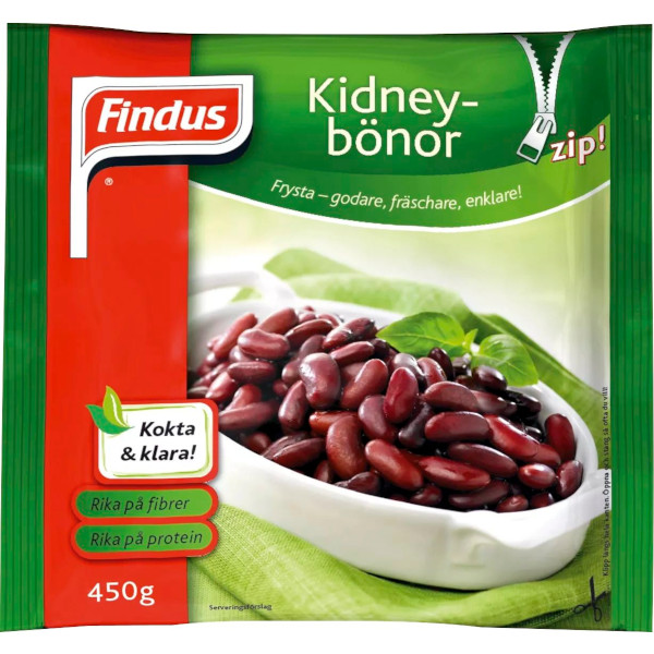 Findus Kidneybönor Kokta