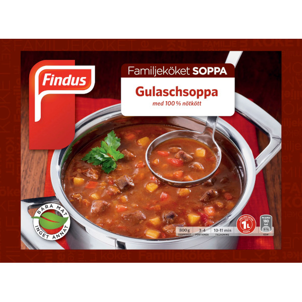 Findus Gulaschsoppa