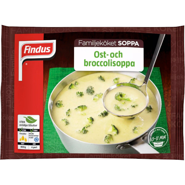 Findus Ost & Broccolisoppa