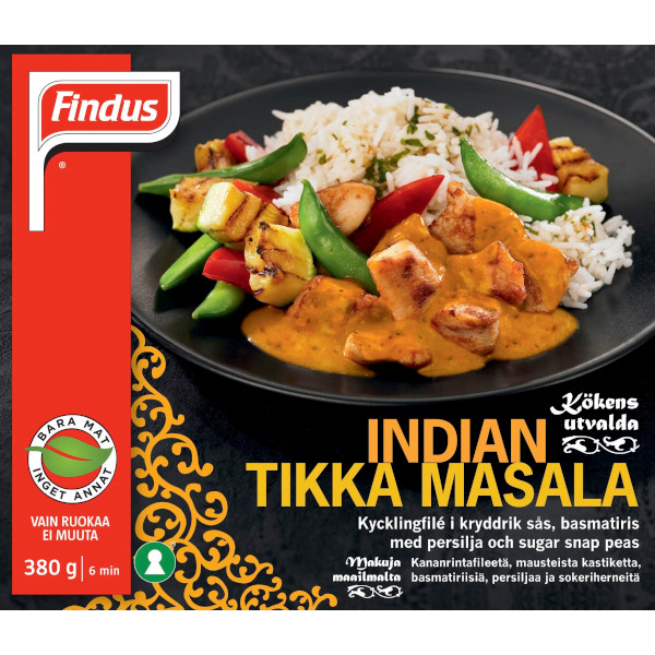 Findus Kökets Utvalda Indian Tikka Masala