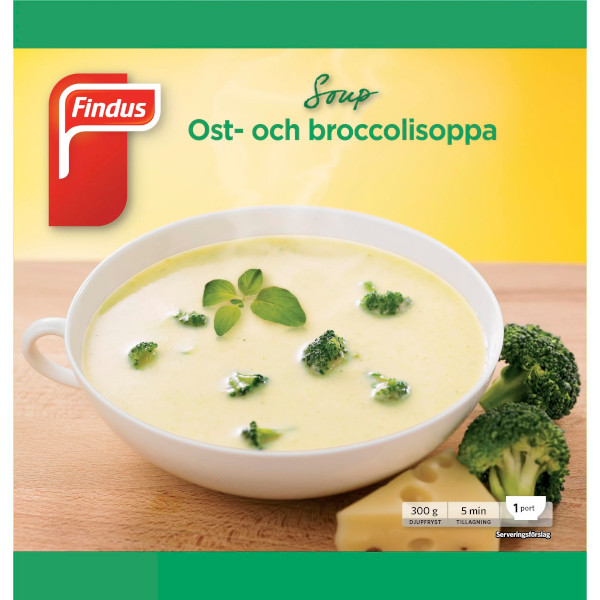 Findus Ost & Broccolisoppa