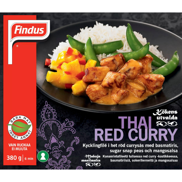 Findus Kökets Utvalda Thai Red Curry