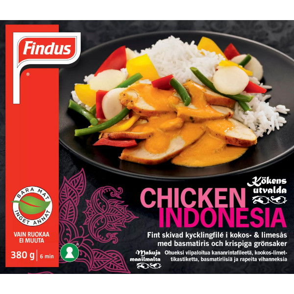 Findus Kökets Utvalda Chicken Indonesia