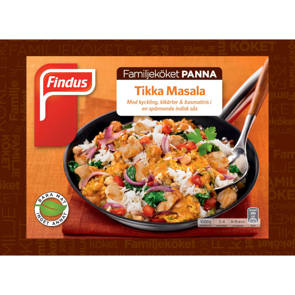 Findus Tikka Masala Panna
