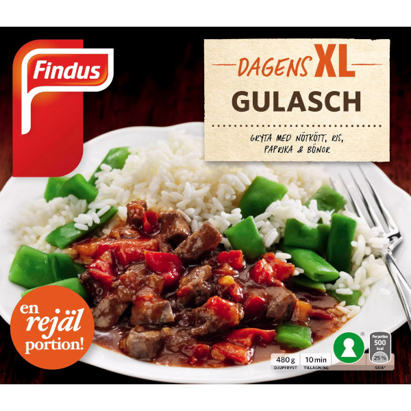 Findus Dagens XL Gulasch