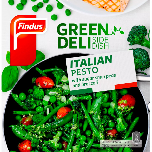 Findus Green Deli Side Dish Italian Pesto