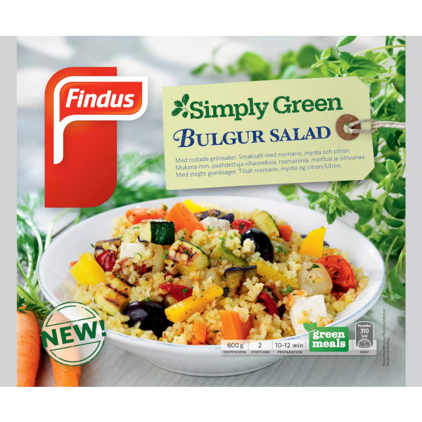 Findus Simply Green Bulgur Salad