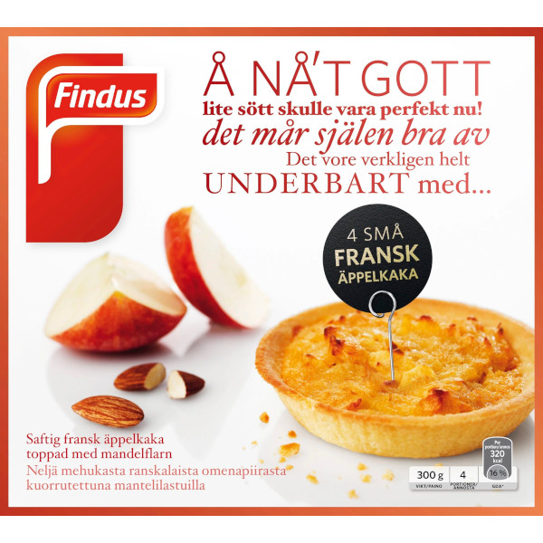 Findus Fransk Äppelkaka Små