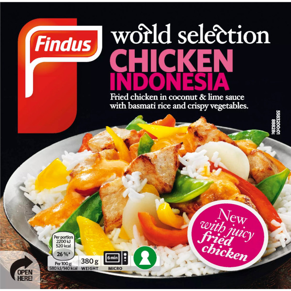 Findus World Selection Chicken Indonesia