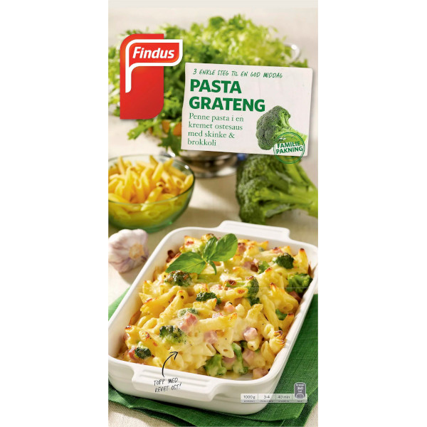 Findus Pastagratäng Skinka & Broccoli