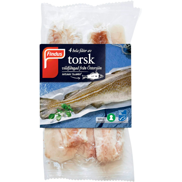 Findus Torskfiléer