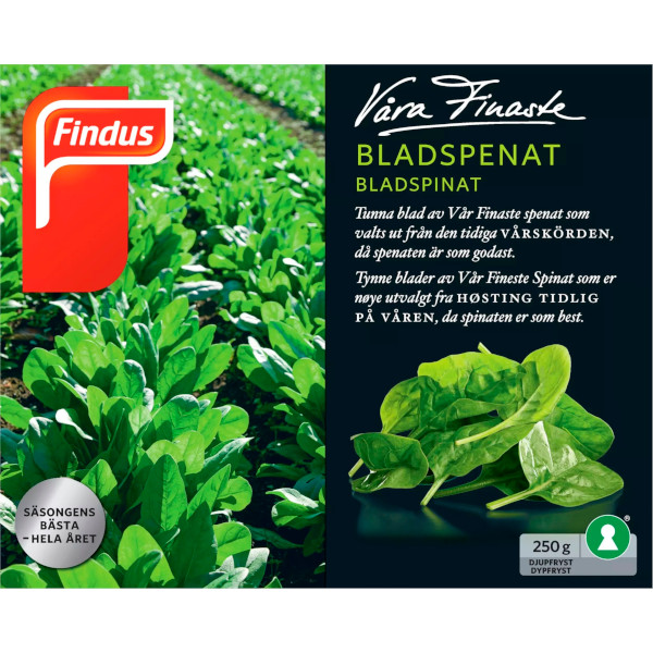 Findus Bladspenat Vår Finaste