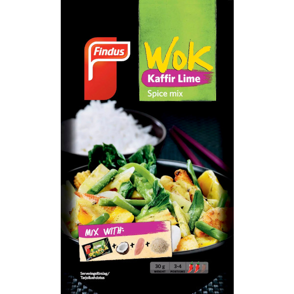 Findus Kryddmix Wok Kaffir Lime