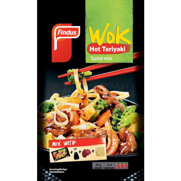 Findus Kryddmix Wok Hot Teriyaki