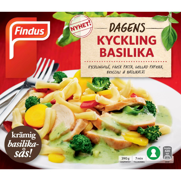 Findus Dagens Kyckling Basilika