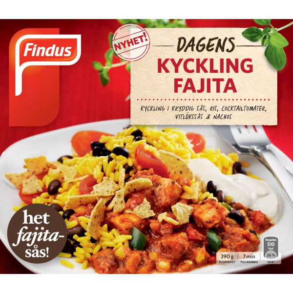 Findus Dagens Kyckling Fajita