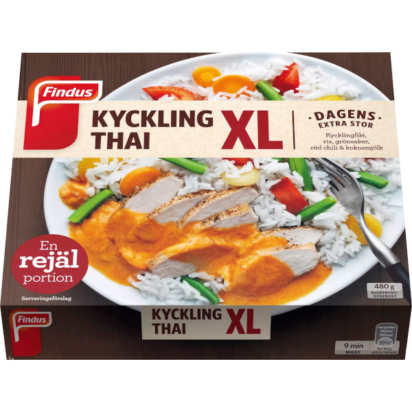 Findus Dagens XL Kyckling Thai