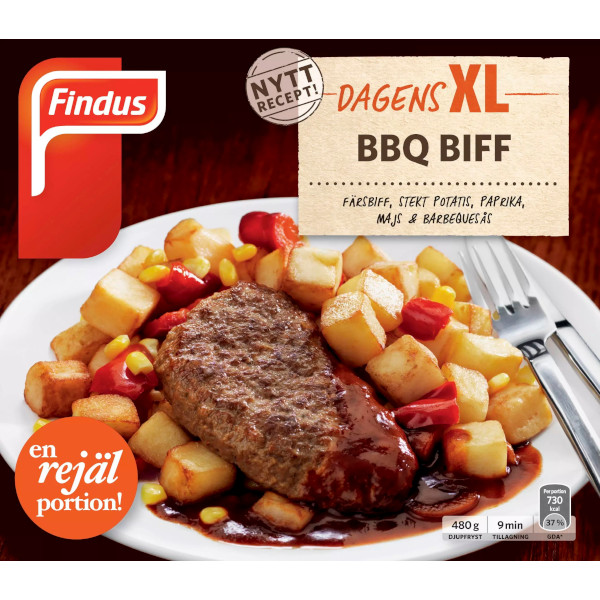 Findus Dagens XL BBQ Biff