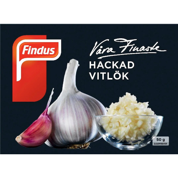 Findus Hackad Vitlök Vår Finaste