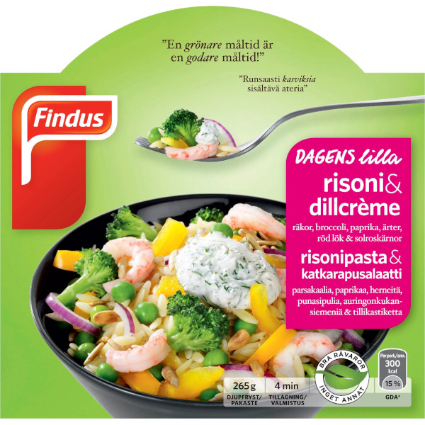 Findus Dagens Lilla Risoni & Dillcrème