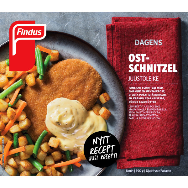 Findus Dagens Ostschnitzel