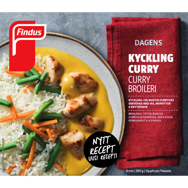 Findus Dagens Kyckling Curry