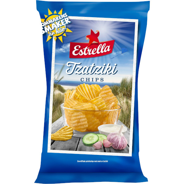 Estrella Chips Tzatziki