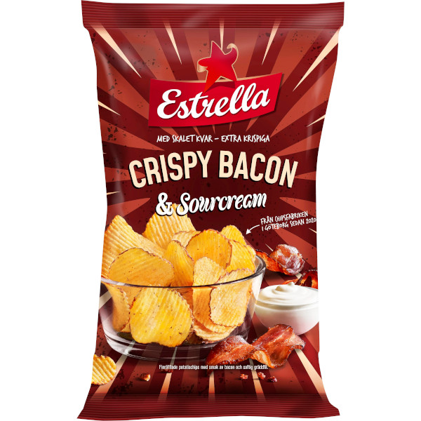 Estrella Chips Crispy Bacon