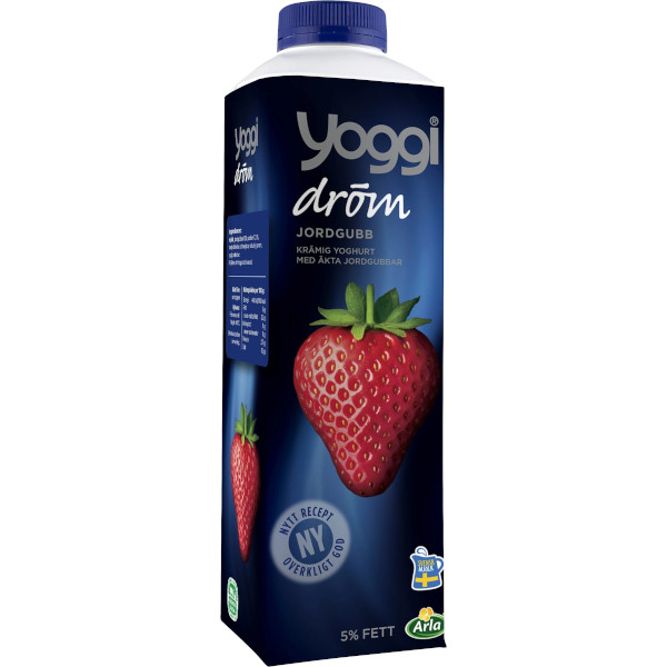 Yoggi Yoghurt Dröm Jordgubb