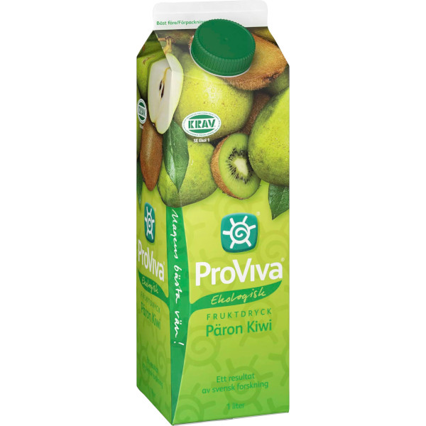 ProViva Fruktdryck Päron/Kiwi Ekologisk