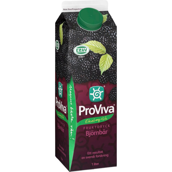 ProViva Fruktdryck Björnbär Ekologisk