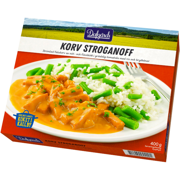 Dafgårds Korv Stroganoff