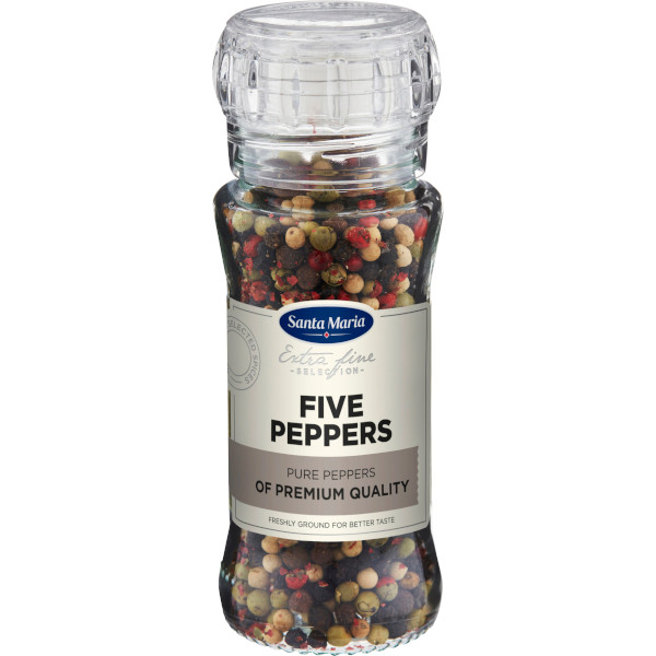 Santa Maria Kryddkvarn Five Peppers