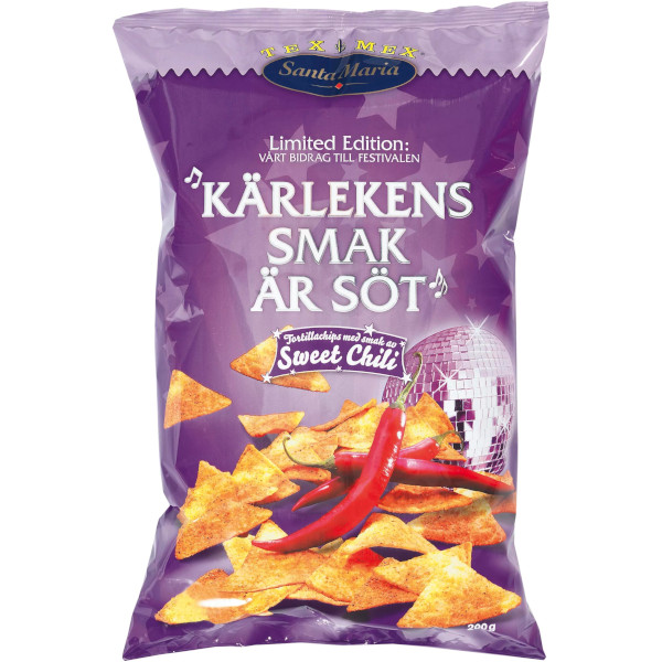 Santa Maria Tortillachips Sweet Chili 