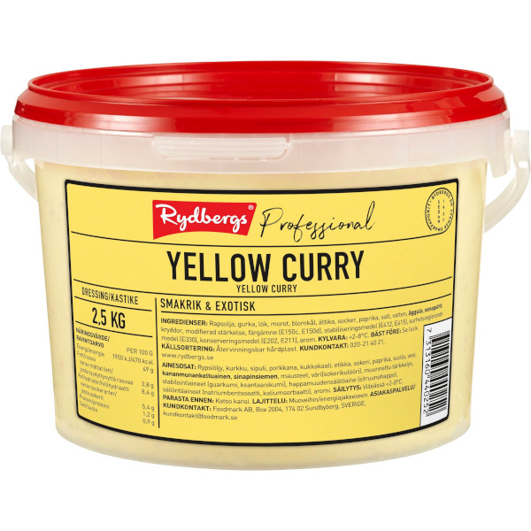 Rydbergs Dressing Yellow Curry