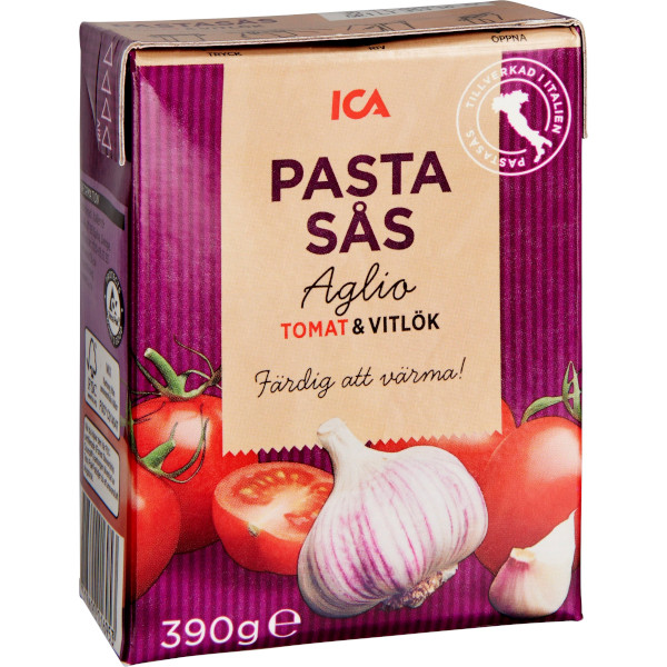 ICA Pastasås Aglio Tomat & Vitlök