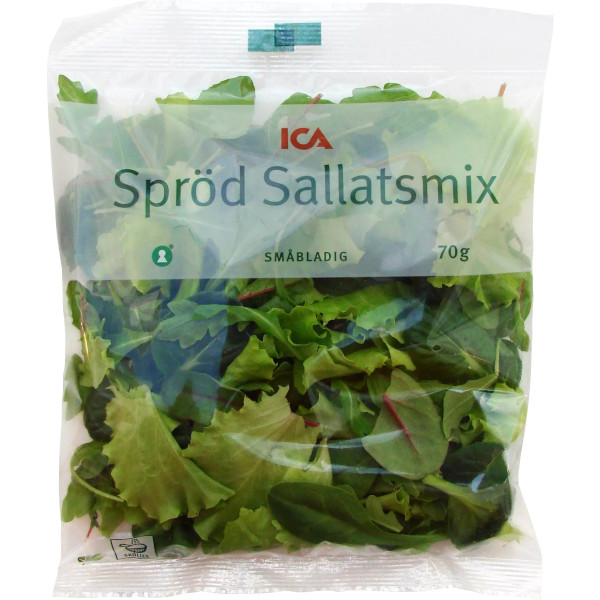 ICA Spröd Sallatsmix Småbladig