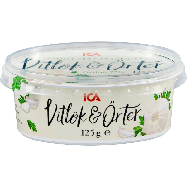 ICA Färskost Vitlök & Örter